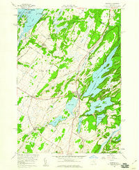 Redwood New York Historical topographic map, 1:24000 scale, 7.5 X 7.5 Minute, Year 1958