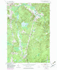Remington Corners New York Historical topographic map, 1:24000 scale, 7.5 X 7.5 Minute, Year 1951