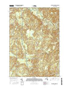 Remington Corners New York Current topographic map, 1:24000 scale, 7.5 X 7.5 Minute, Year 2016