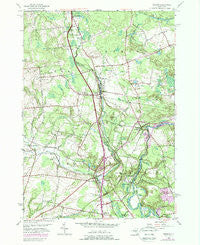 Remsen New York Historical topographic map, 1:24000 scale, 7.5 X 7.5 Minute, Year 1955