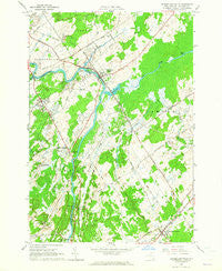 Rensselaer Falls New York Historical topographic map, 1:24000 scale, 7.5 X 7.5 Minute, Year 1963