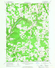 Rexville New York Historical topographic map, 1:24000 scale, 7.5 X 7.5 Minute, Year 1965
