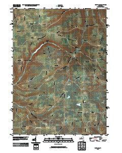 Rexville New York Historical topographic map, 1:24000 scale, 7.5 X 7.5 Minute, Year 2010