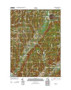 Rheims New York Historical topographic map, 1:24000 scale, 7.5 X 7.5 Minute, Year 2013