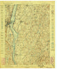 Rhinebeck New York Historical topographic map, 1:62500 scale, 15 X 15 Minute, Year 1898