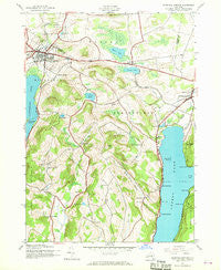 Richfield Springs New York Historical topographic map, 1:24000 scale, 7.5 X 7.5 Minute, Year 1943