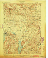 Richfield Springs New York Historical topographic map, 1:62500 scale, 15 X 15 Minute, Year 1903