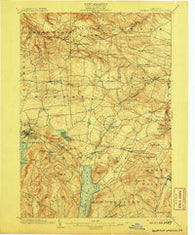 Richfield Springs New York Historical topographic map, 1:62500 scale, 15 X 15 Minute, Year 1903