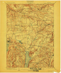 Richfield Springs New York Historical topographic map, 1:62500 scale, 15 X 15 Minute, Year 1903