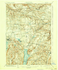 Richfield Springs New York Historical topographic map, 1:62500 scale, 15 X 15 Minute, Year 1903