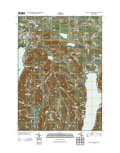 Richfield Springs New York Historical topographic map, 1:24000 scale, 7.5 X 7.5 Minute, Year 2013