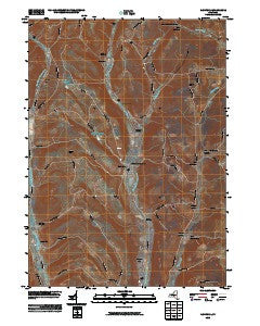 Richford New York Historical topographic map, 1:24000 scale, 7.5 X 7.5 Minute, Year 2010