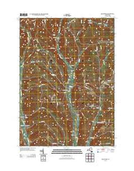 Richford New York Historical topographic map, 1:24000 scale, 7.5 X 7.5 Minute, Year 2013