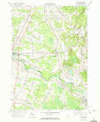 Richland New York Historical topographic map, 1:24000 scale, 7.5 X 7.5 Minute, Year 1958