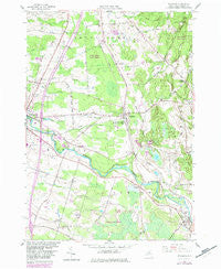 Richland New York Historical topographic map, 1:24000 scale, 7.5 X 7.5 Minute, Year 1958