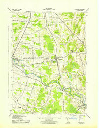 Richland New York Historical topographic map, 1:31680 scale, 7.5 X 7.5 Minute, Year 1943