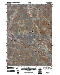 Richland New York Historical topographic map, 1:24000 scale, 7.5 X 7.5 Minute, Year 2010