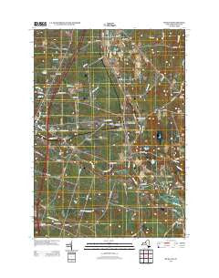Richland New York Historical topographic map, 1:24000 scale, 7.5 X 7.5 Minute, Year 2013