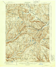 Richmondville New York Historical topographic map, 1:62500 scale, 15 X 15 Minute, Year 1904