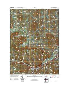 Richmondville New York Historical topographic map, 1:24000 scale, 7.5 X 7.5 Minute, Year 2013