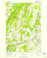 Richville New York Historical topographic map, 1:24000 scale, 7.5 X 7.5 Minute, Year 1956