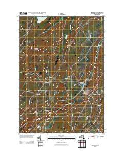Richville New York Historical topographic map, 1:24000 scale, 7.5 X 7.5 Minute, Year 2013