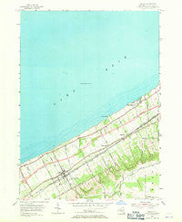 Ripley New York Historical topographic map, 1:24000 scale, 7.5 X 7.5 Minute, Year 1954