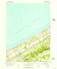 Ripley New York Historical topographic map, 1:24000 scale, 7.5 X 7.5 Minute, Year 1954