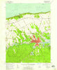 Riverhead New York Historical topographic map, 1:24000 scale, 7.5 X 7.5 Minute, Year 1956