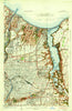 Rochester East New York Historical topographic map, 1:24000 scale, 7.5 X 7.5 Minute, Year 1935