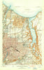 Rochester East New York Historical topographic map, 1:24000 scale, 7.5 X 7.5 Minute, Year 1935
