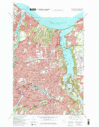 Rochester East New York Historical topographic map, 1:24000 scale, 7.5 X 7.5 Minute, Year 1971
