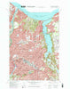 Rochester East New York Historical topographic map, 1:24000 scale, 7.5 X 7.5 Minute, Year 1971