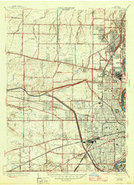 Rochester West New York Historical topographic map, 1:24000 scale, 7.5 X 7.5 Minute, Year 1935