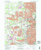 Rochester West New York Historical topographic map, 1:24000 scale, 7.5 X 7.5 Minute, Year 1971