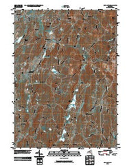 Rock City New York Historical topographic map, 1:24000 scale, 7.5 X 7.5 Minute, Year 2010