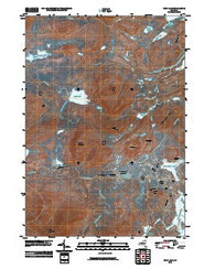 Rock Lake New York Historical topographic map, 1:24000 scale, 7.5 X 7.5 Minute, Year 2010