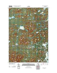 Rock Lake New York Historical topographic map, 1:24000 scale, 7.5 X 7.5 Minute, Year 2013