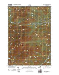 Rocky Peak Ridge New York Historical topographic map, 1:24000 scale, 7.5 X 7.5 Minute, Year 2011