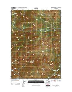 Rocky Peak Ridge New York Historical topographic map, 1:24000 scale, 7.5 X 7.5 Minute, Year 2013