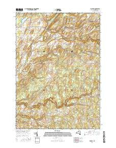 Rodman New York Current topographic map, 1:24000 scale, 7.5 X 7.5 Minute, Year 2016