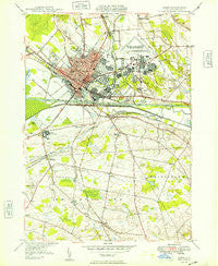 Rome New York Historical topographic map, 1:24000 scale, 7.5 X 7.5 Minute, Year 1949