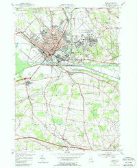 Rome New York Historical topographic map, 1:24000 scale, 7.5 X 7.5 Minute, Year 1955