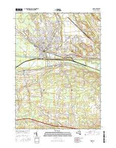 Rome New York Current topographic map, 1:24000 scale, 7.5 X 7.5 Minute, Year 2016