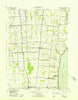 Romulus New York Historical topographic map, 1:31680 scale, 7.5 X 7.5 Minute, Year 1943