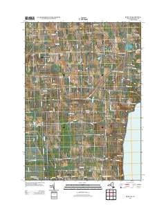 Romulus New York Historical topographic map, 1:24000 scale, 7.5 X 7.5 Minute, Year 2013