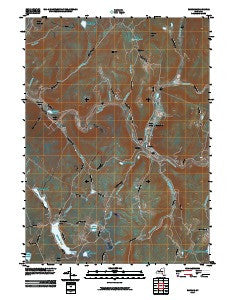 Roscoe New York Historical topographic map, 1:24000 scale, 7.5 X 7.5 Minute, Year 2010