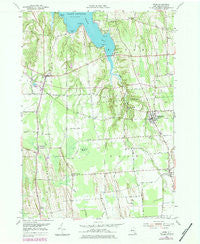 Rose New York Historical topographic map, 1:24000 scale, 7.5 X 7.5 Minute, Year 1953