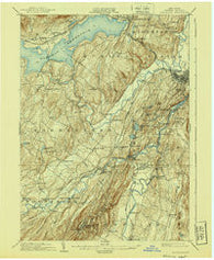 Rosendale New York Historical topographic map, 1:62500 scale, 15 X 15 Minute, Year 1903