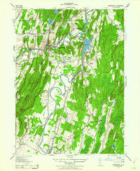 Rosendale New York Historical topographic map, 1:24000 scale, 7.5 X 7.5 Minute, Year 1942